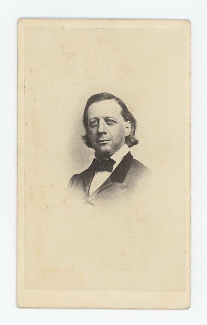 Henry Ward Beecher Signed Civil War CDV Photo (1 of 3)