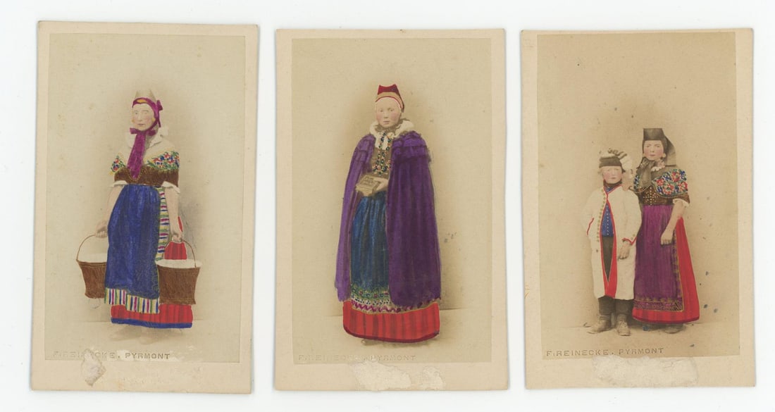 Pyrmont Australia Colored CDV Photos: Fireincke Photographer, Pyrmont.