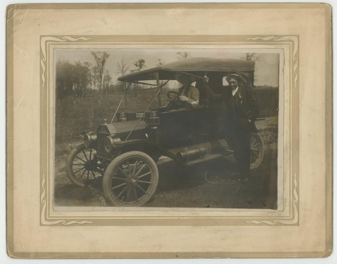 Brass Era Touring Car Cabinet Photo (1 of 3)