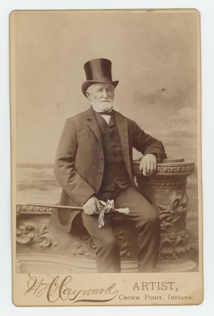 Andrew Carnegie Crown Point Indiana Cabinet Photo (1 of 3)