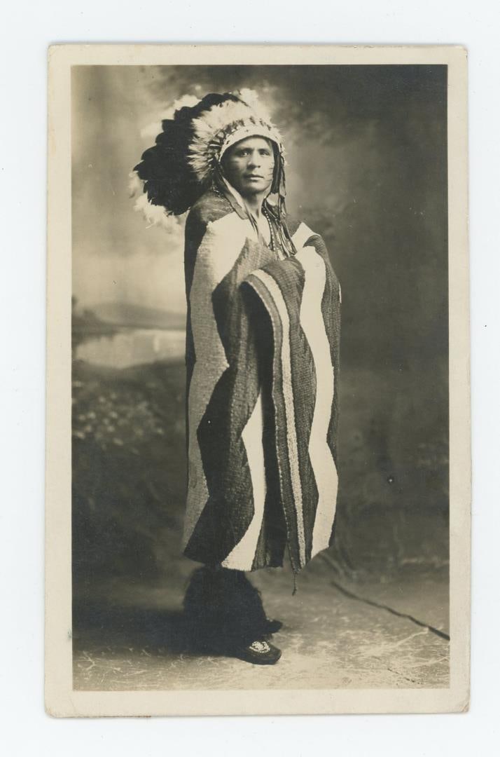 James Paytiamo Native American Indian RPPC (1 of 3)