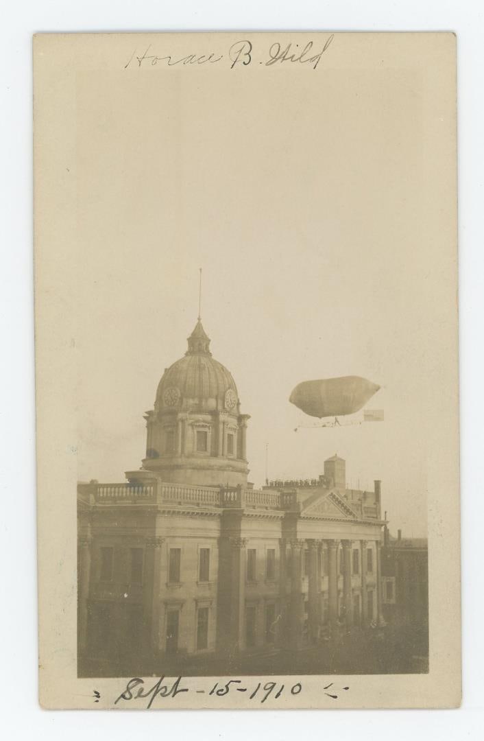 Horace B Wild Dirigible Comet Flight RPPC (1 of 3)
