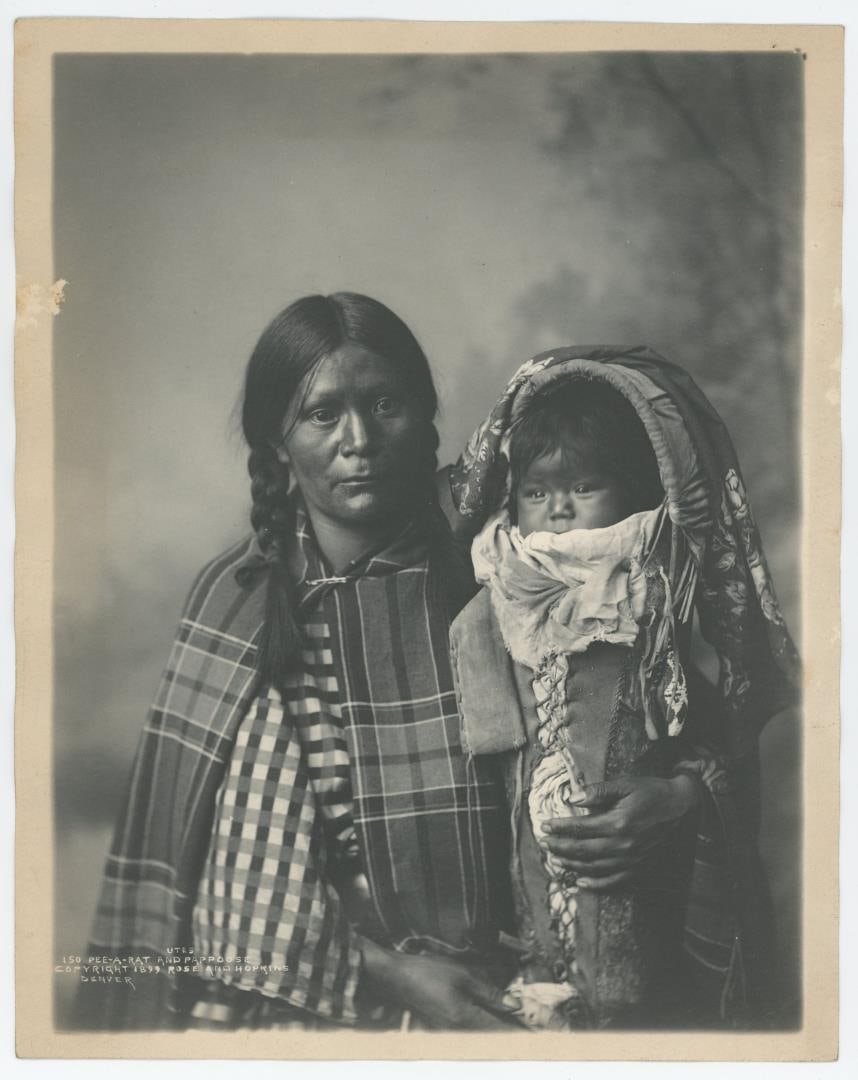 Rose & Hopkins Denver Ute Indian Photo (1 of 3)