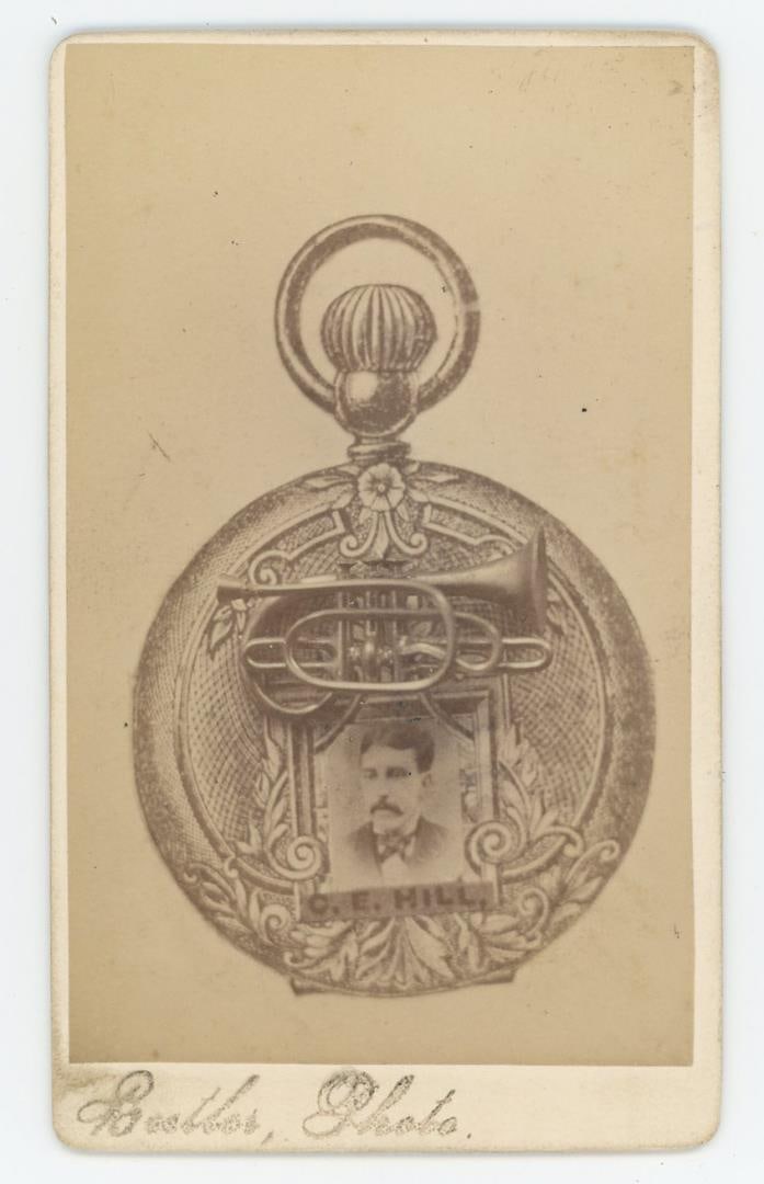 Charley E. Hill Jeweler Occupational CDV Photo (1 of 3)