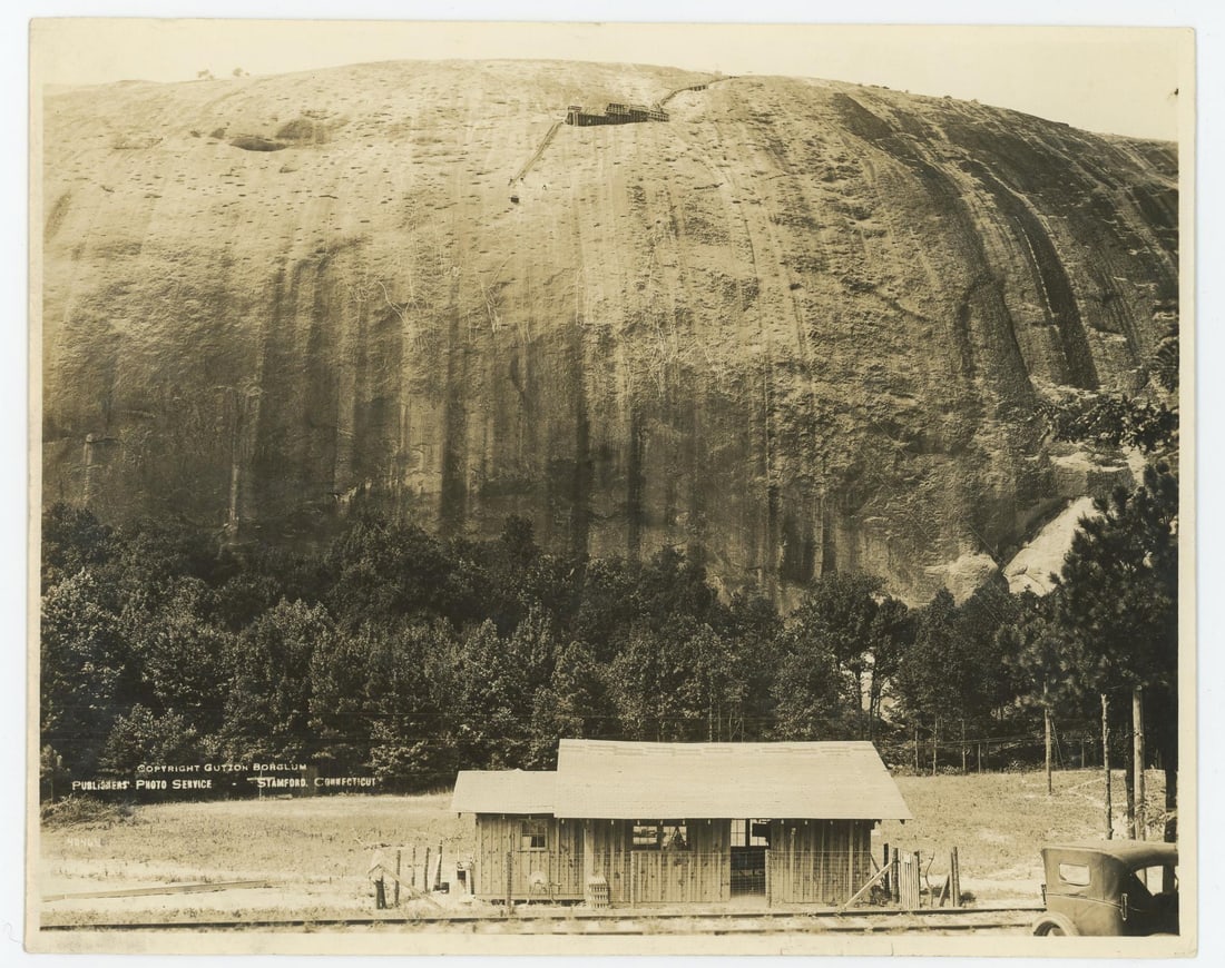 Gutzon Borglum Stone Mountain Georgia Photo (1 of 3)