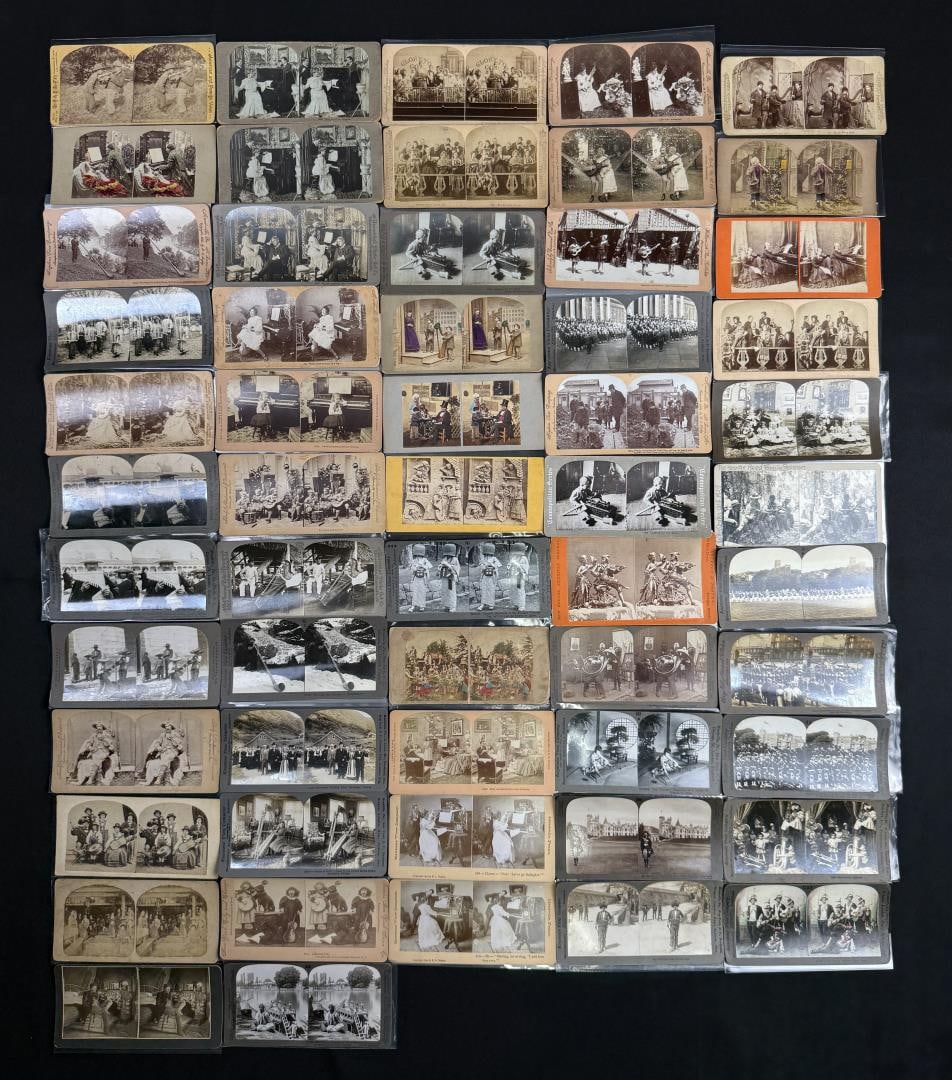 Music and Musicians of the World Stereoviews (1 of 13)