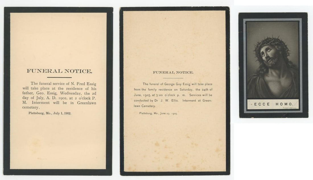 Post Mortem Funeral Notices (1 of 6)