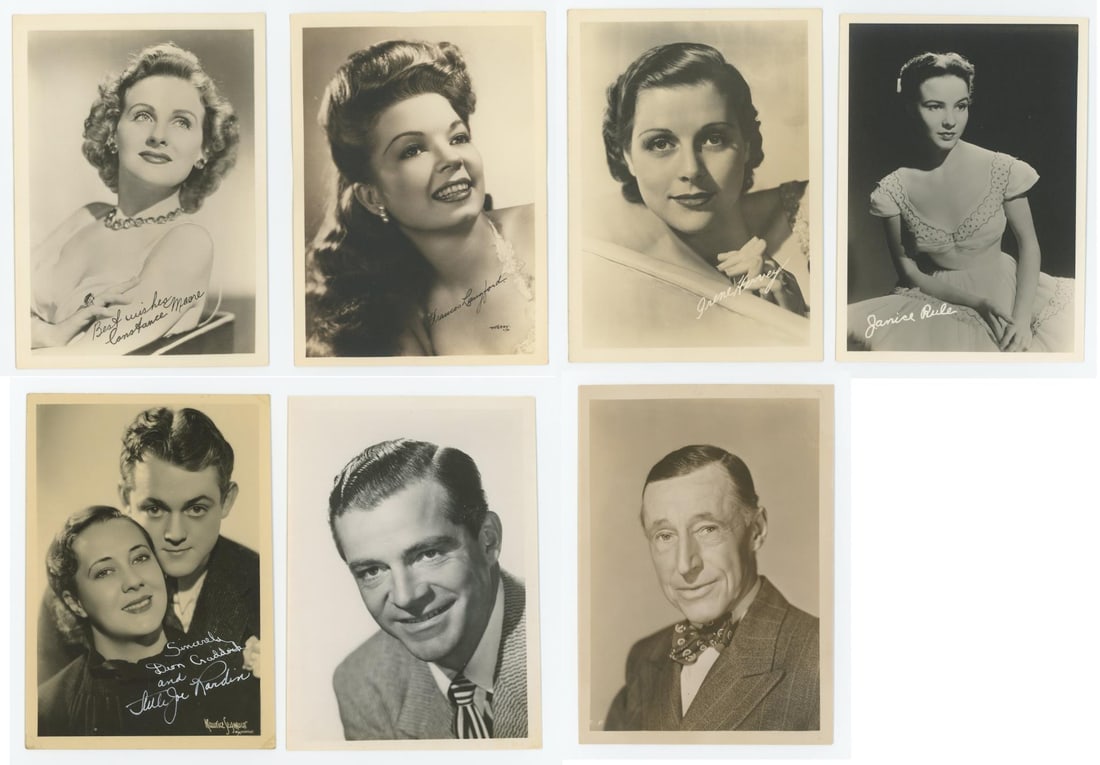 Group of Hollywood Studio Publicity Portraits (1 of 10)