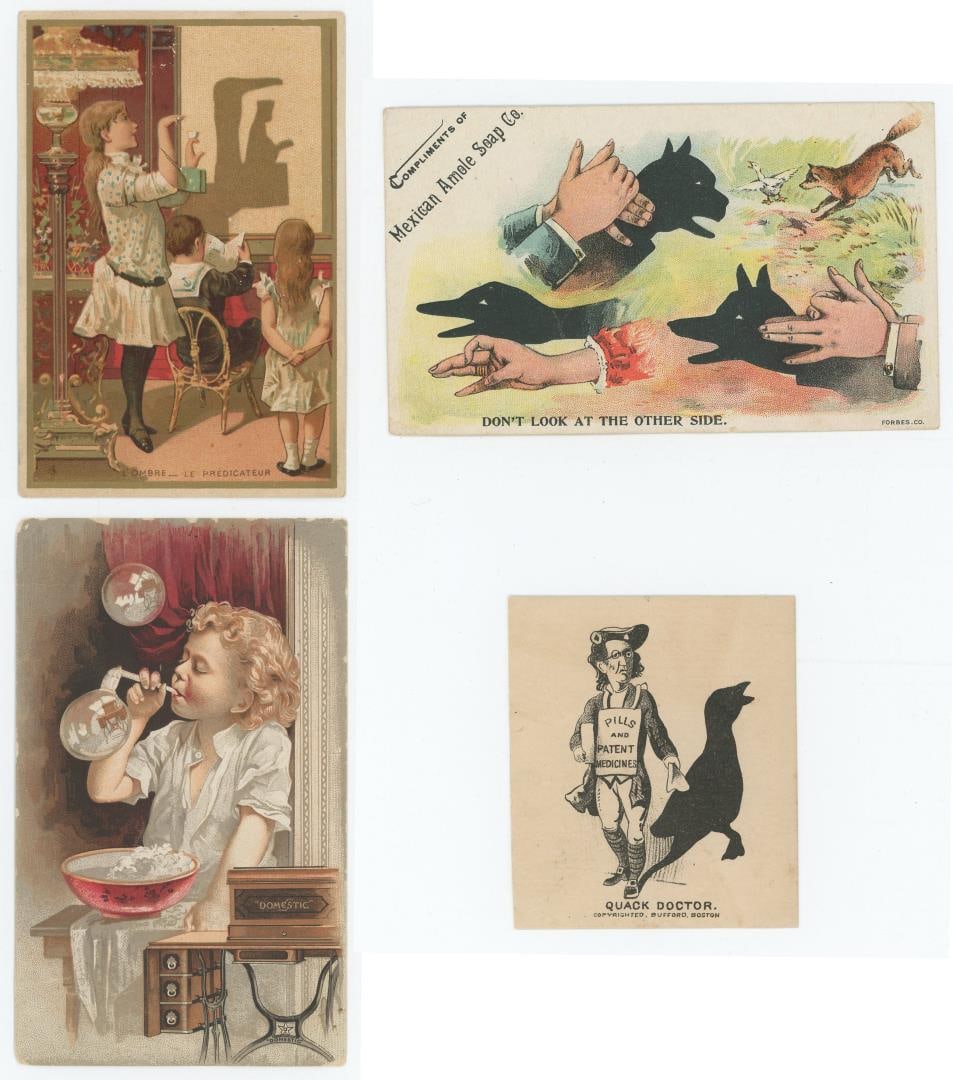 Collection of Victorian Advertising Trade Cards (1 of 6)