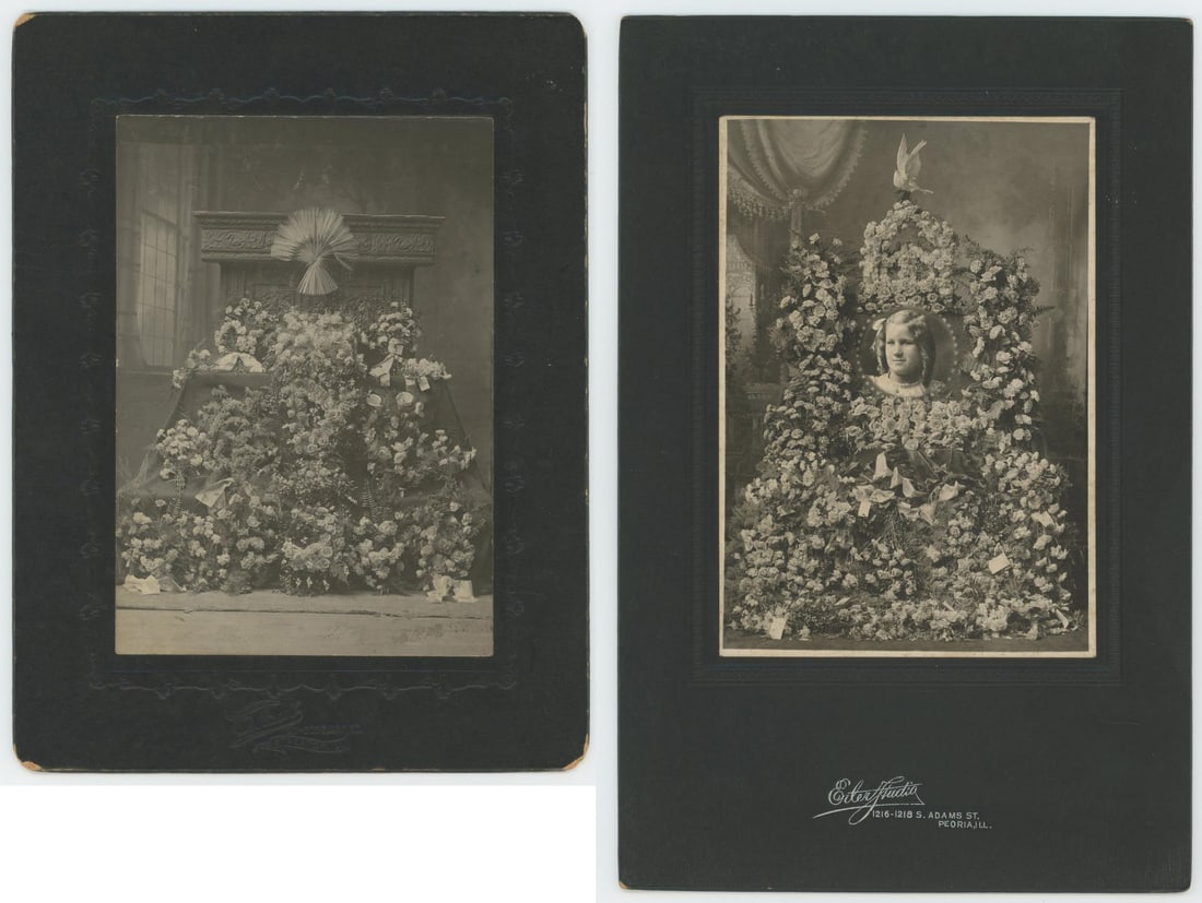 Mourning Funeral Flower Arrangement Photos: Nice grouping.