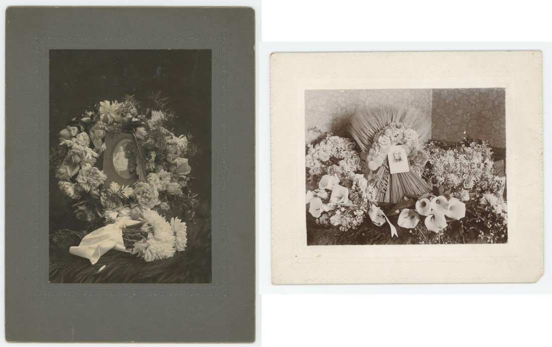 Mourning Funeral Flower Arrangement Photos (1 of 6)