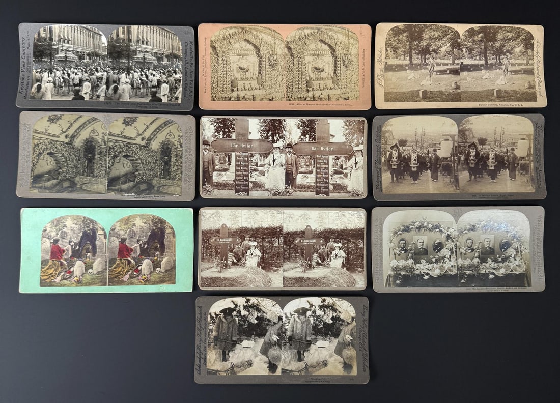 Funeral Post Mortem Stereoviews (1 of 9)