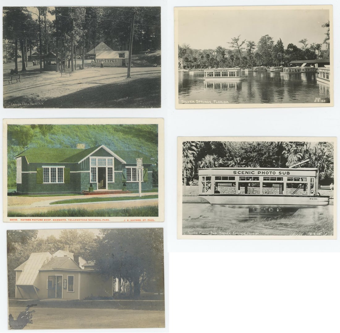 Roadside Attraction Tourist RPPC Postcards (1 of 6)