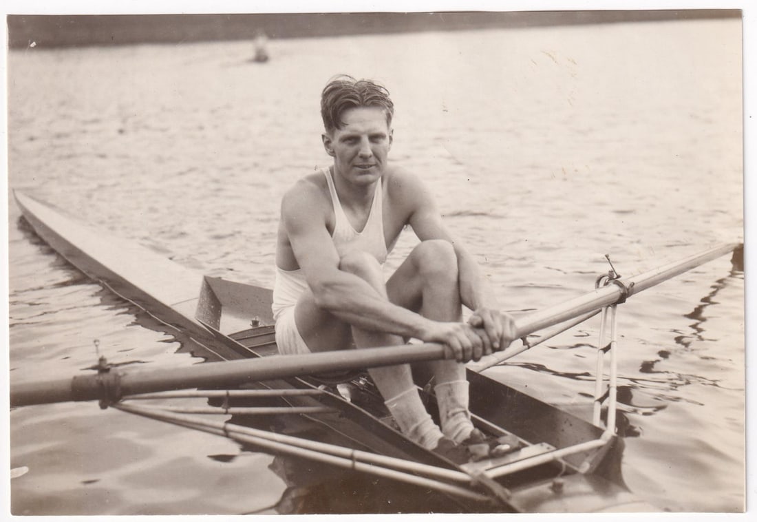 1925 Walter Hoover Rowing Champion Photo (1 of 3)