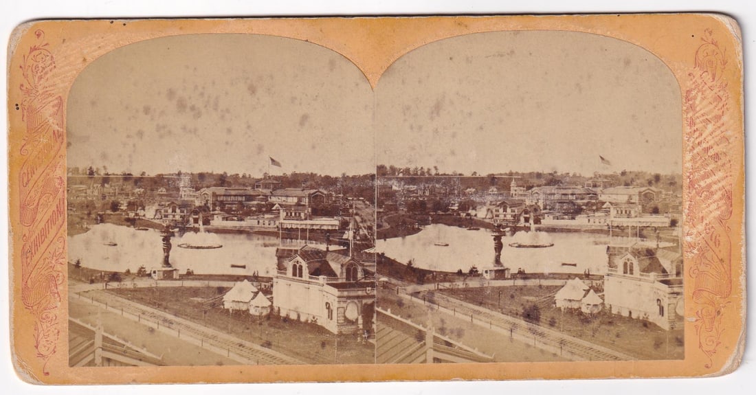 1876 Philadelphia Centennial Exposition Stereoview (1 of 3)