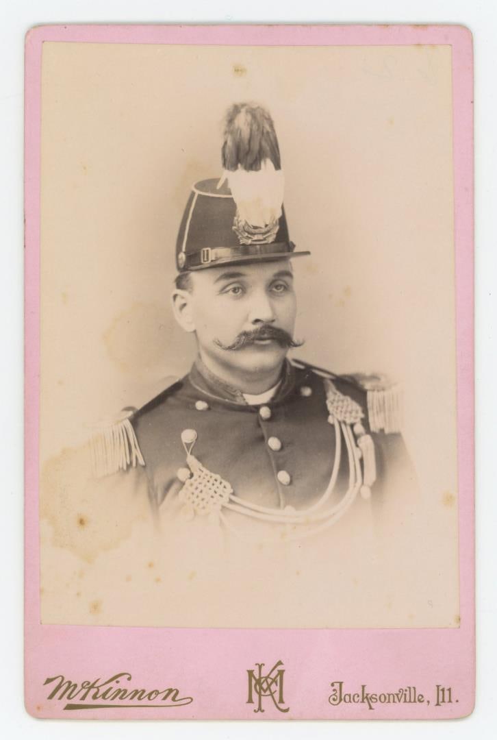 Etienne Lunet de Lajonquiere Cabinet Photo (1 of 3)