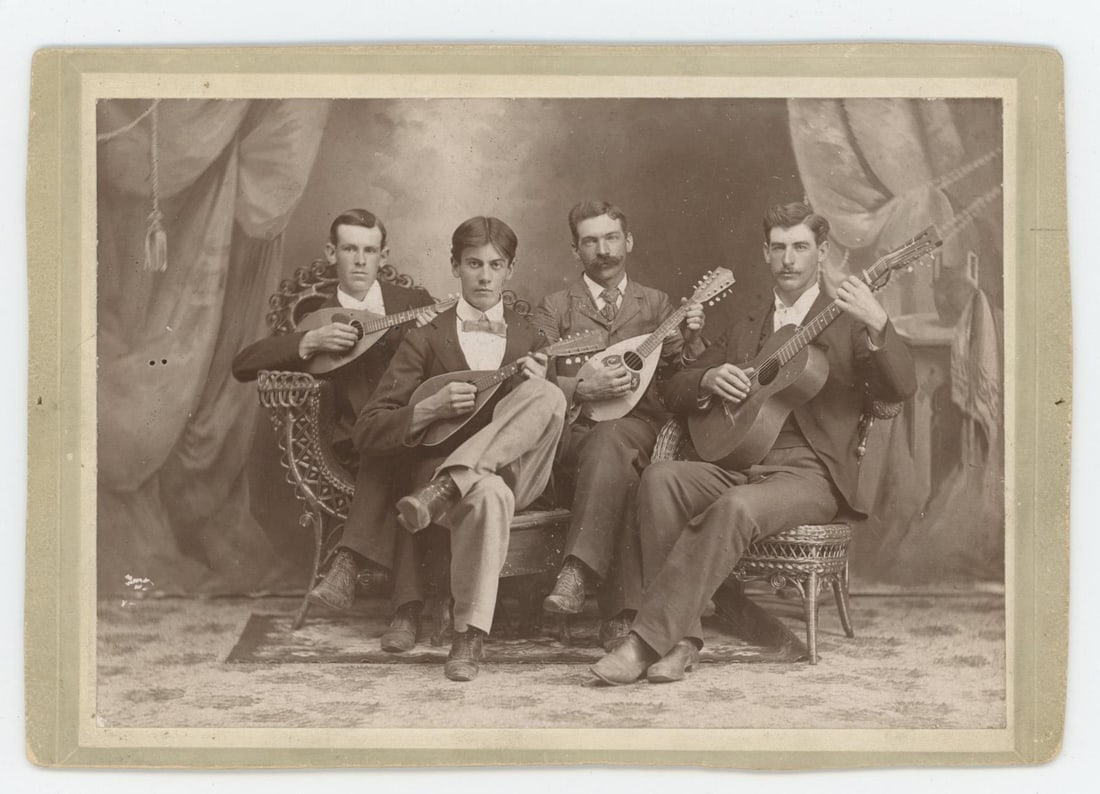 Named Musical Quartet Occupational Cabinet Photo (1 of 3)