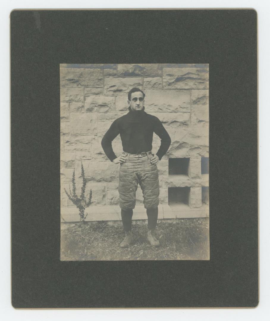 American Football Player Cabinet Photo: 5" by 6".