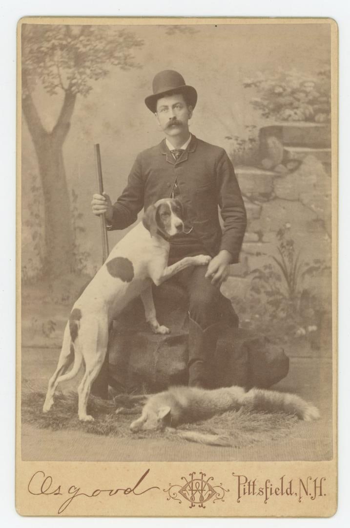 New Hampshire Fox Hunter with Dog Cabinet Photo (1 of 3)