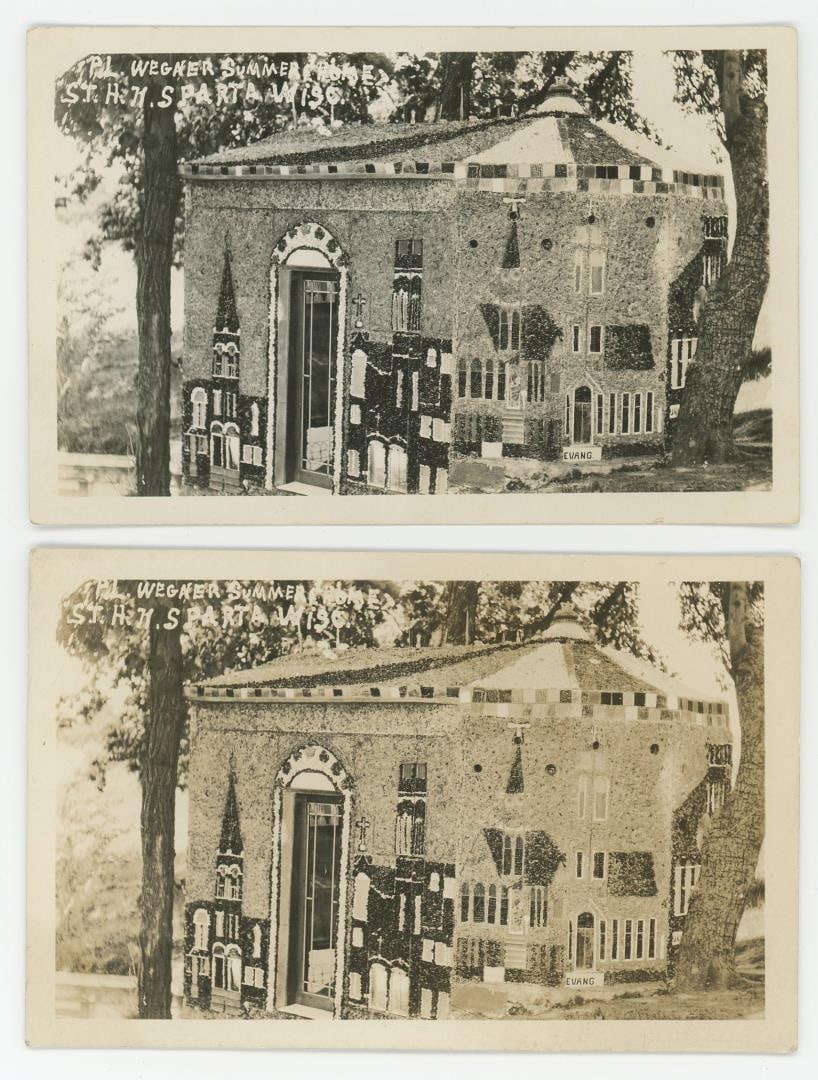 Wegner Summer House Wisconsin RPPC Postcards (1 of 3)