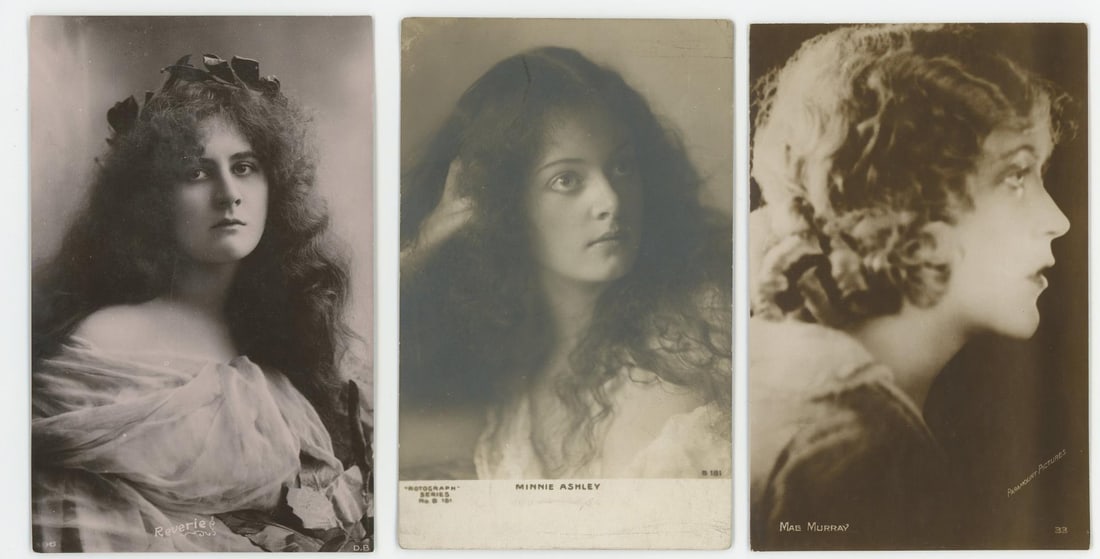 Collection of Actresses RPPC Postcards (1 of 3)