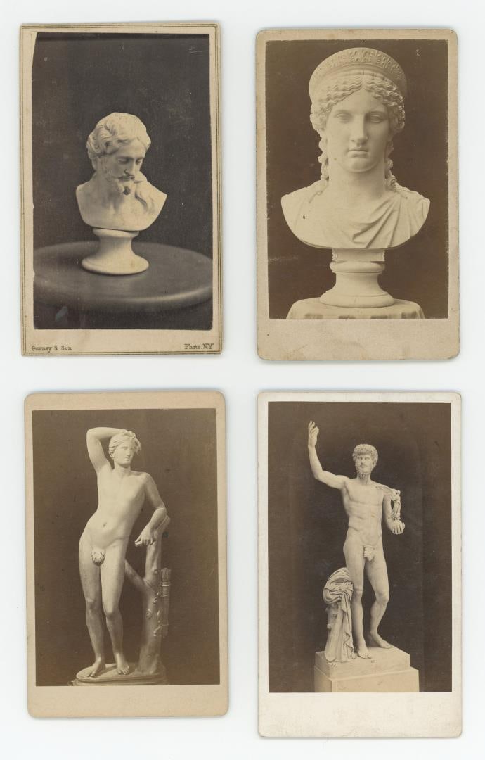 Greek Sculpture Statuary CDV Photos (1 of 3)