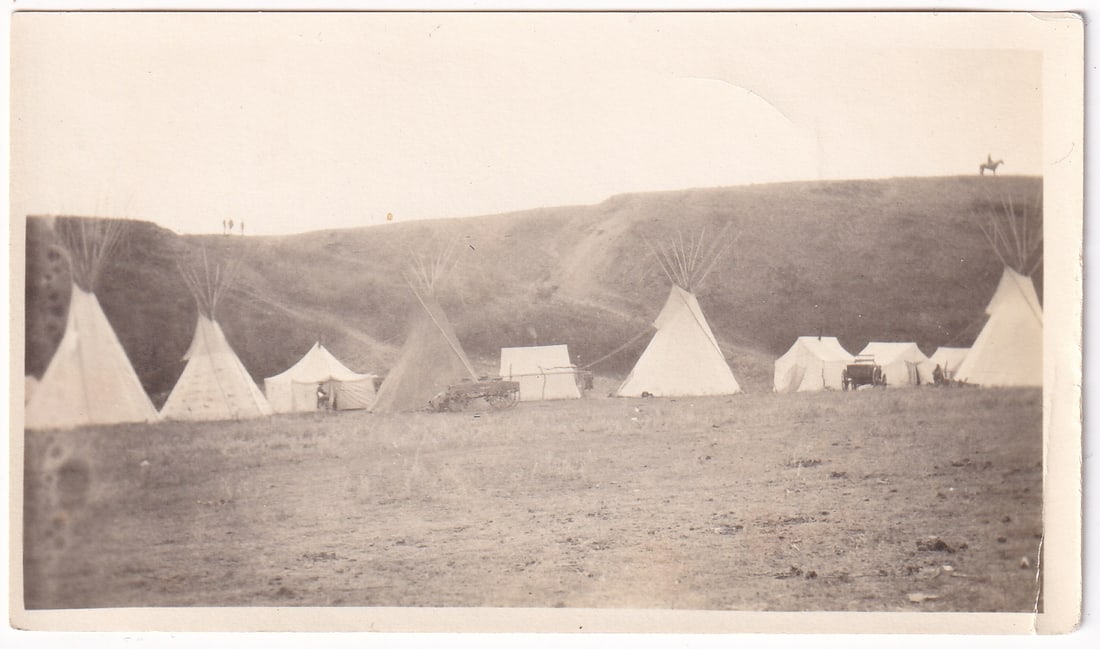 Crow Encampment Little Horn River Montana Photo (1 of 3)