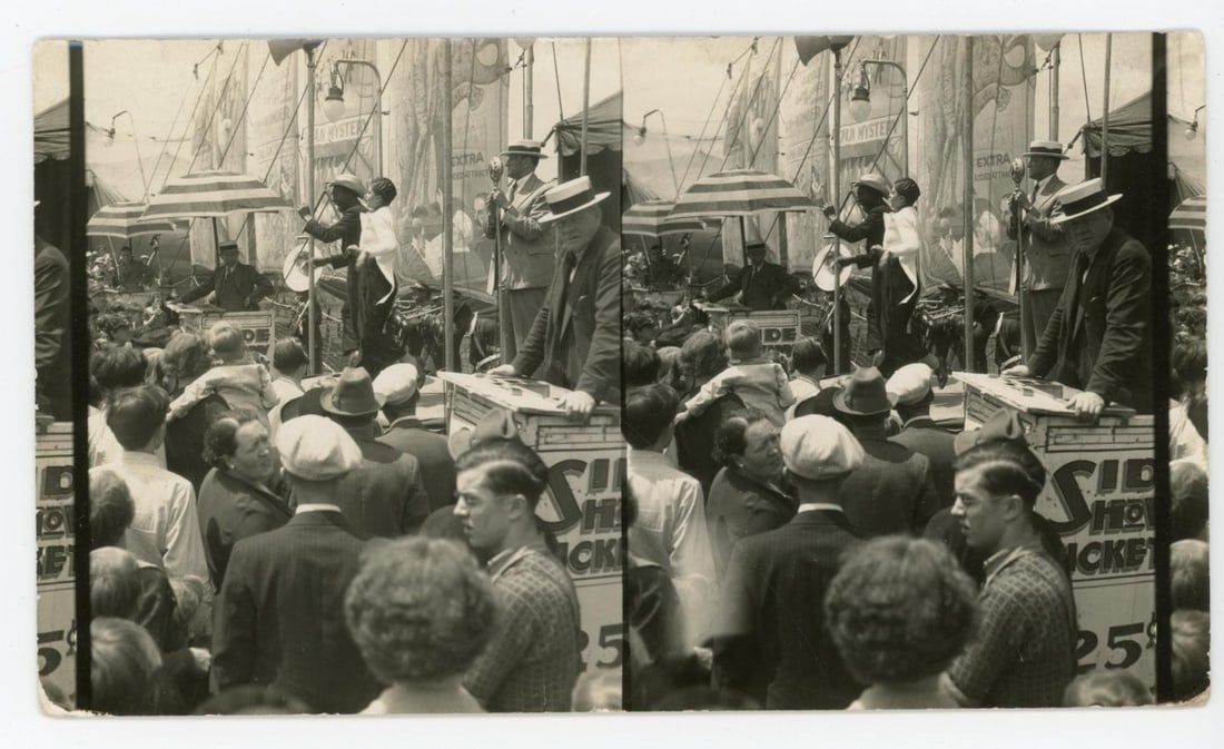 Hagenbeck Wallace Circus Stereoview (1 of 3)