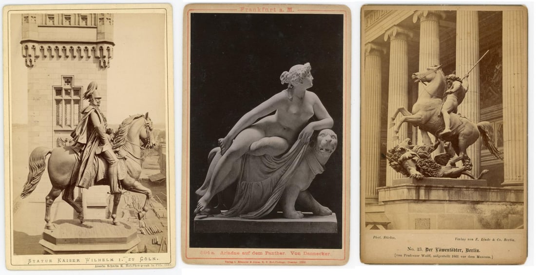 Famous German Statuary Monument Cabinet Photos: Nice grouping