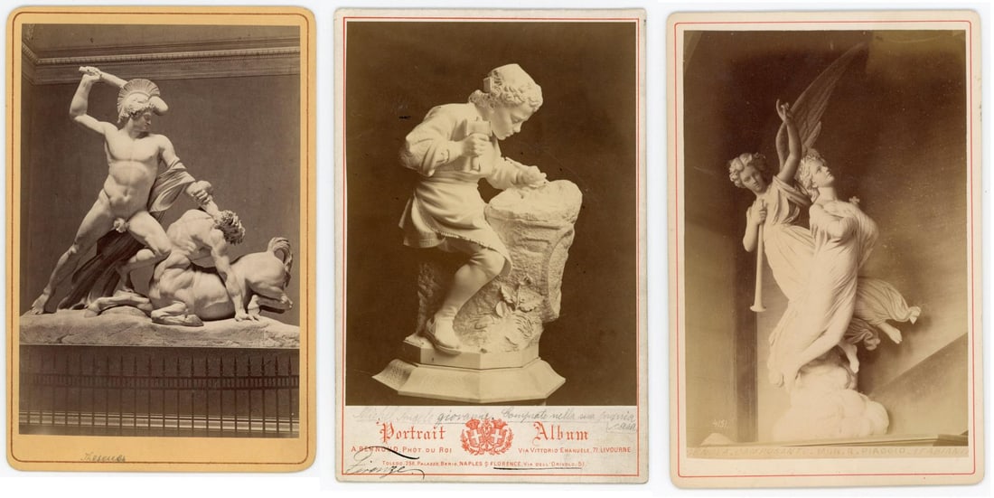 Neoclassical Marble Sculpture Cabinet Photos: Nice grouping