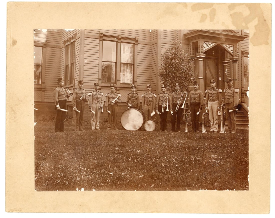 Shell Lake Wisconsin Brass Band Photo (1 of 3)