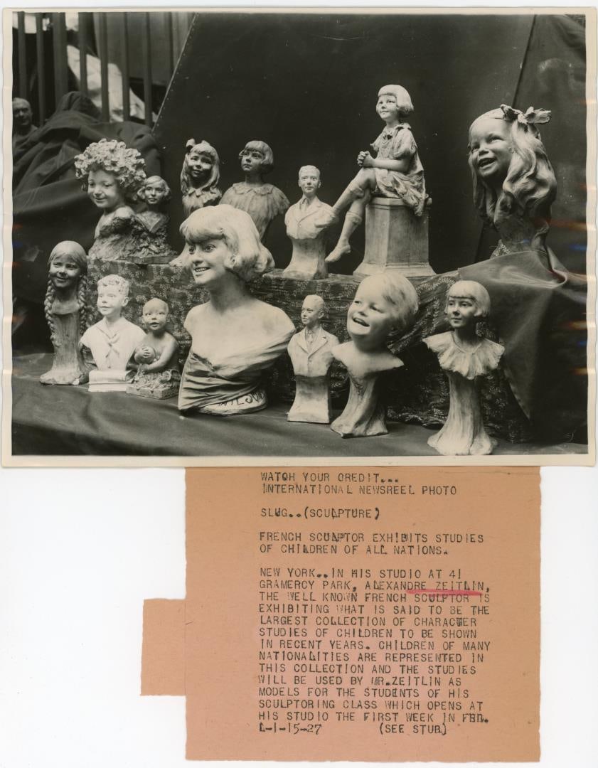 Alexandre Zeitlin Sculpture Photo (1 of 4)