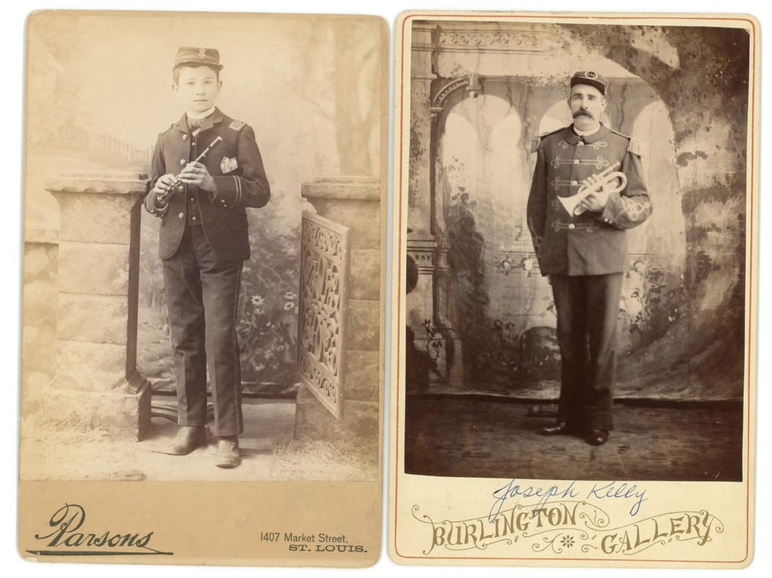 Indian Wars Soldier Musician Occupational Photos (1 of 3)