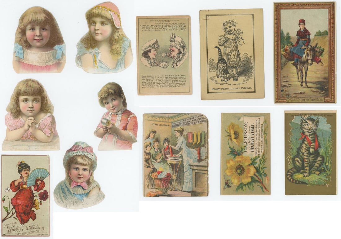 Victorian Advertising Trade Cards: Nice grouping