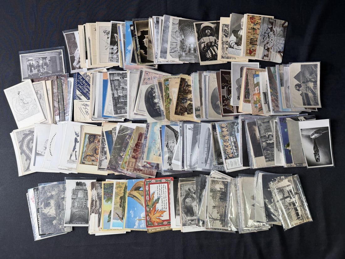 Large Collection of Antique Postcards (1 of 11)