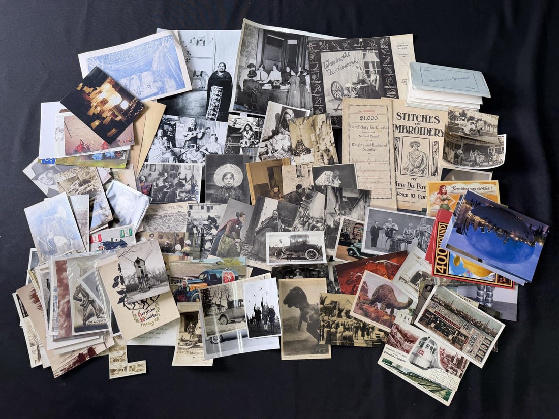 Large Collection of Antique Postcards (1 of 10)
