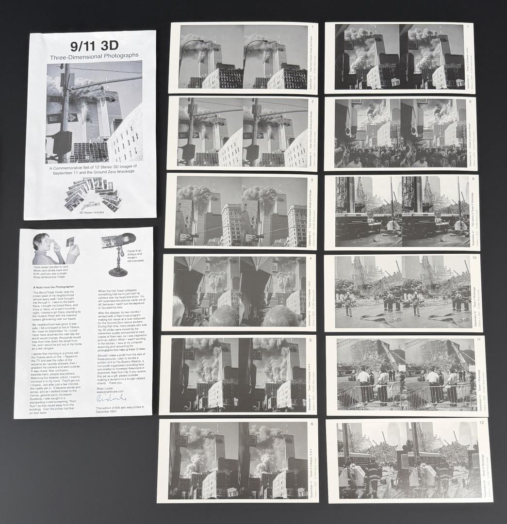 September 11th 9/11 3D Brian Loube Stereoviews (1 of 3)