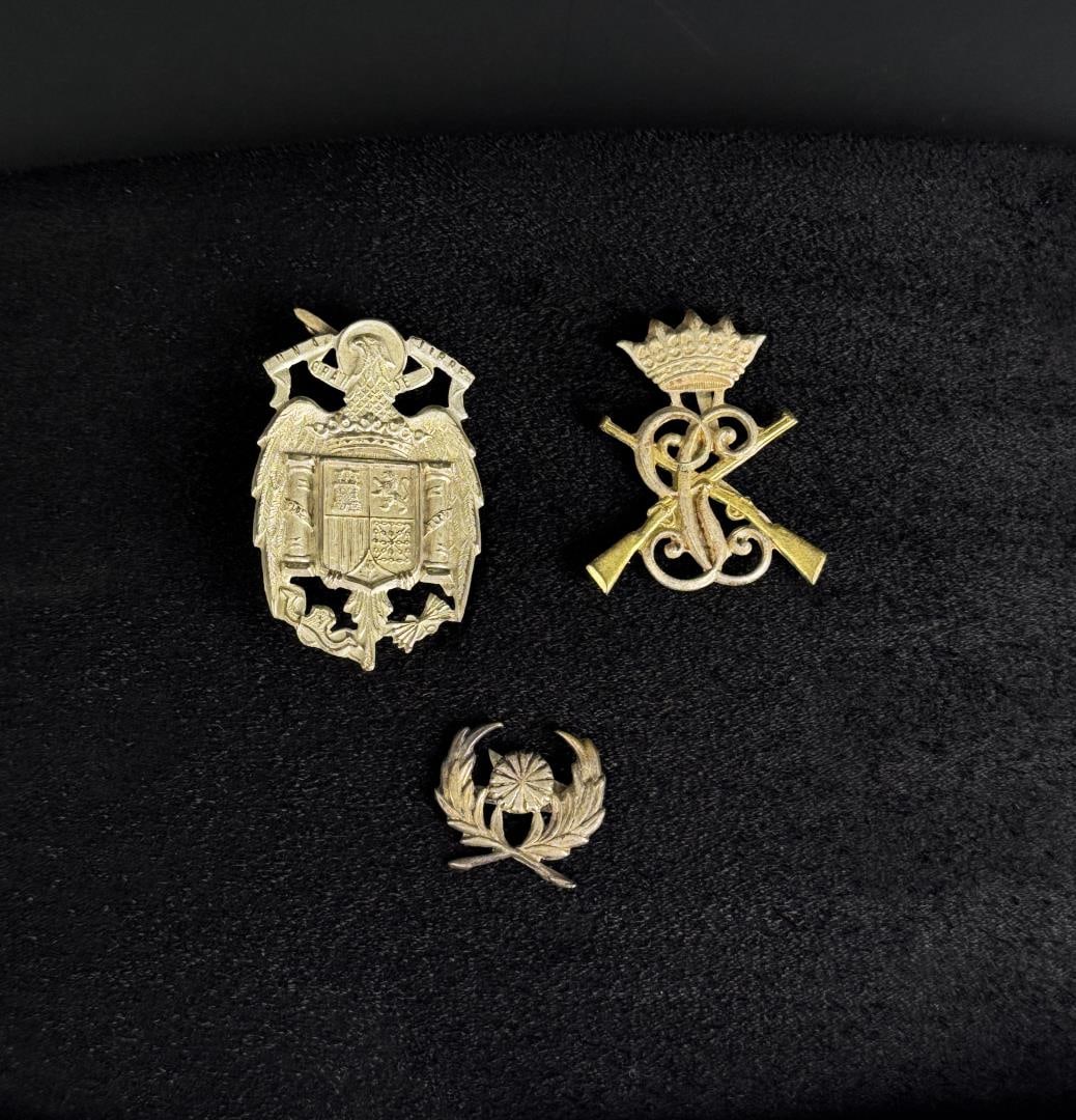 Spanish Civil War Condor Legion Hat Badges: Nice grouping