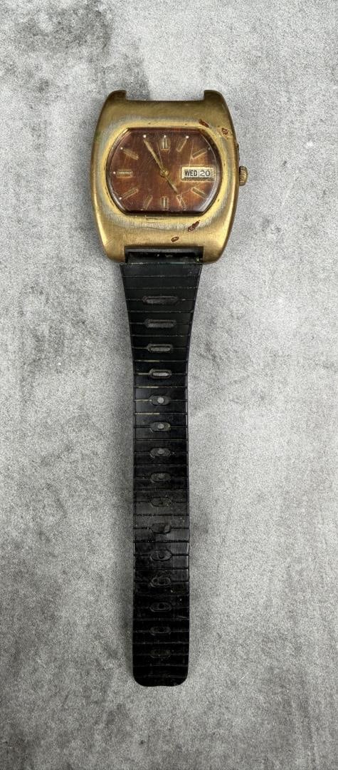 Westclox Wedgefield II Day Date Watch: Working.