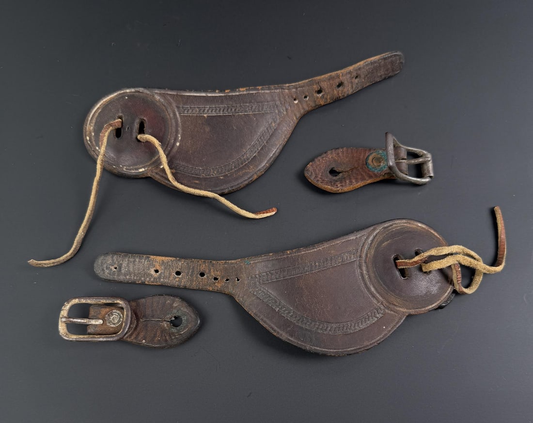 Antique Montana Cowboy Spur Straps (1 of 4)