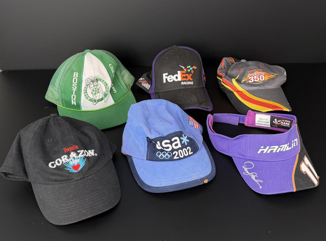 Vintage Collectible Racing and Sports Hats (1 of 8)