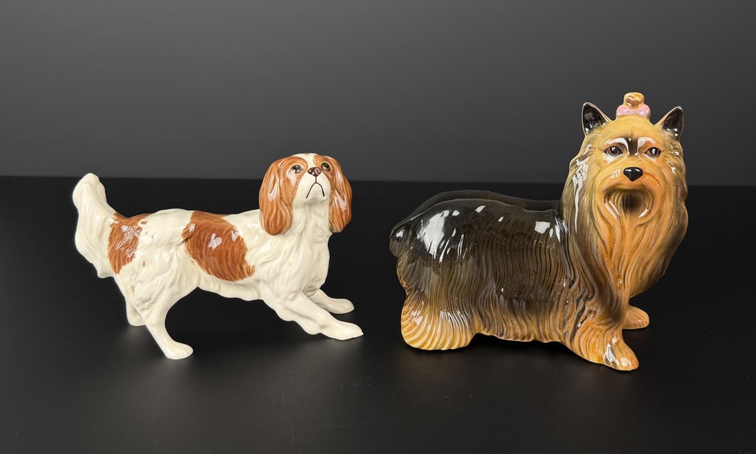 Coopercraft Porcelain Spaniel and Terrier Dogs (1 of 7)