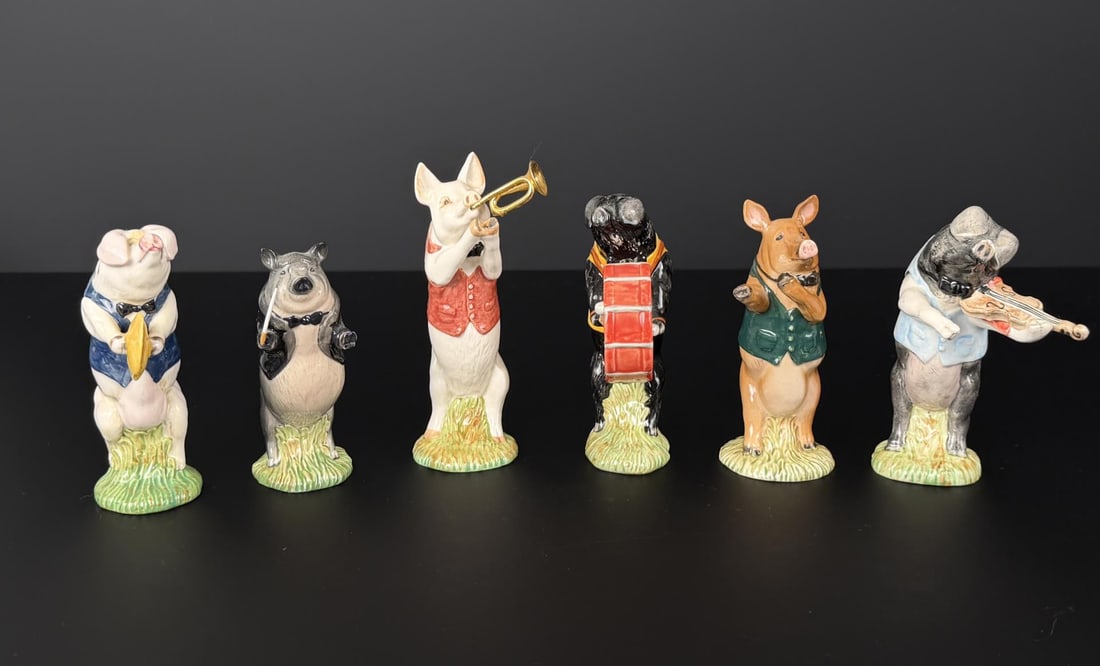 Beswick Ware Pig Promenade Band (1 of 5)