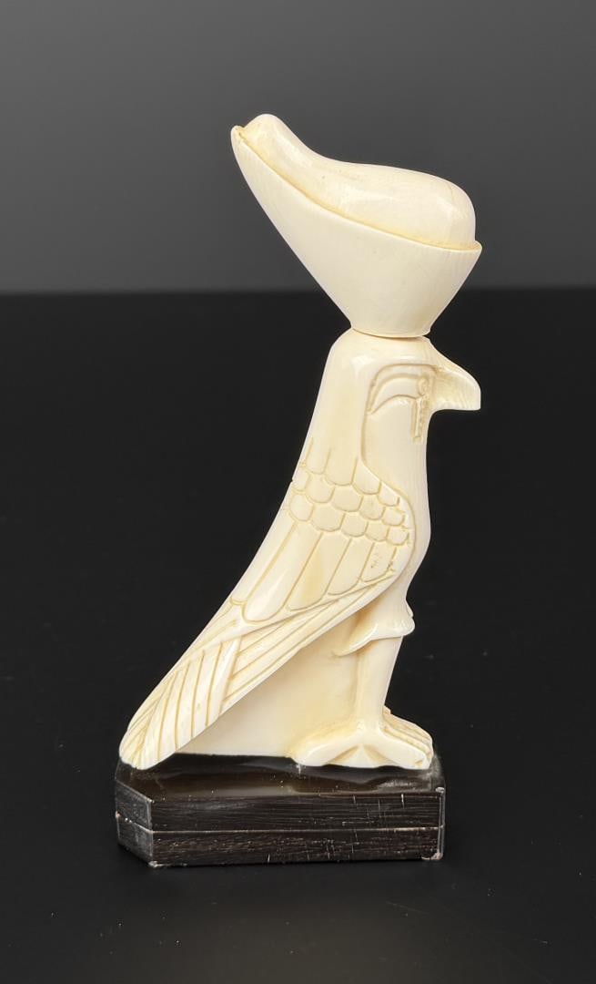 Ivory Egyptian Horus Figure Montana Residents Only (1 of 4)