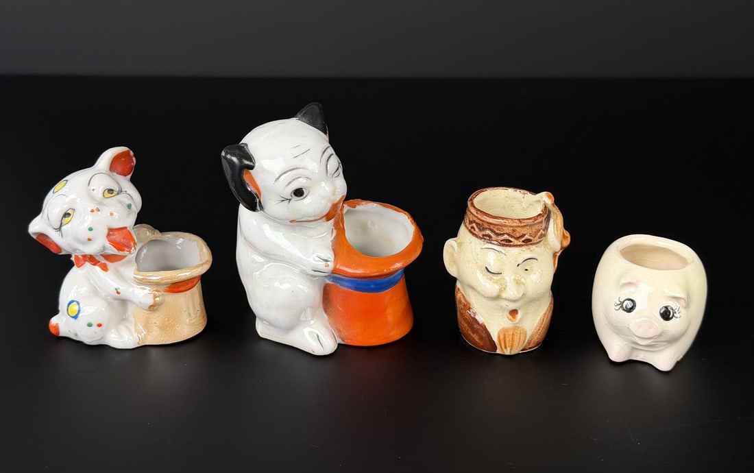 Japanese Porcelain Toothpick Holders (1 of 5)
