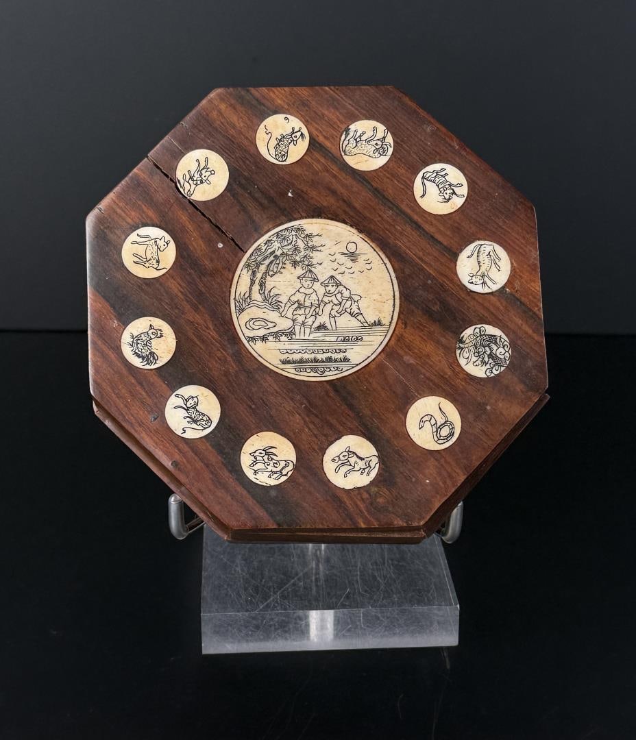 Chinese Luopan Bone Compass - 3