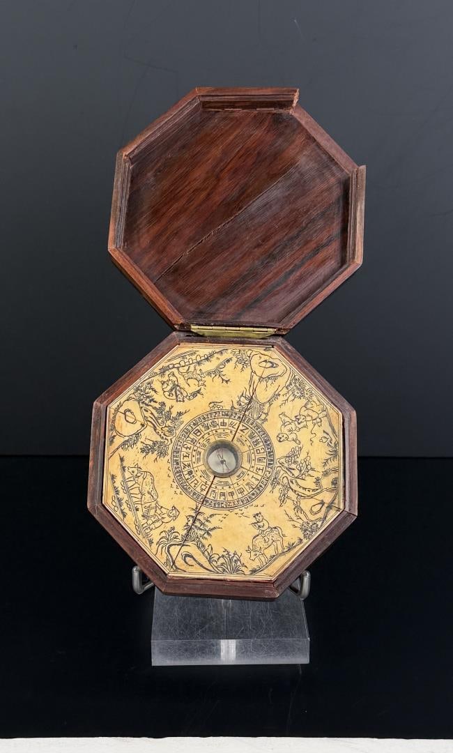 Chinese Luopan Bone Compass - 6