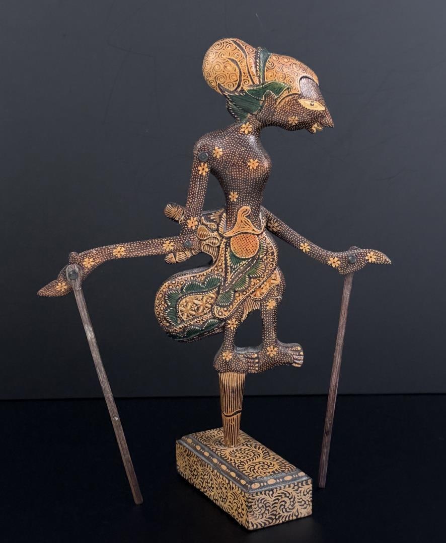 Indonesian Wayang Golek Wood Puppet (1 of 6)
