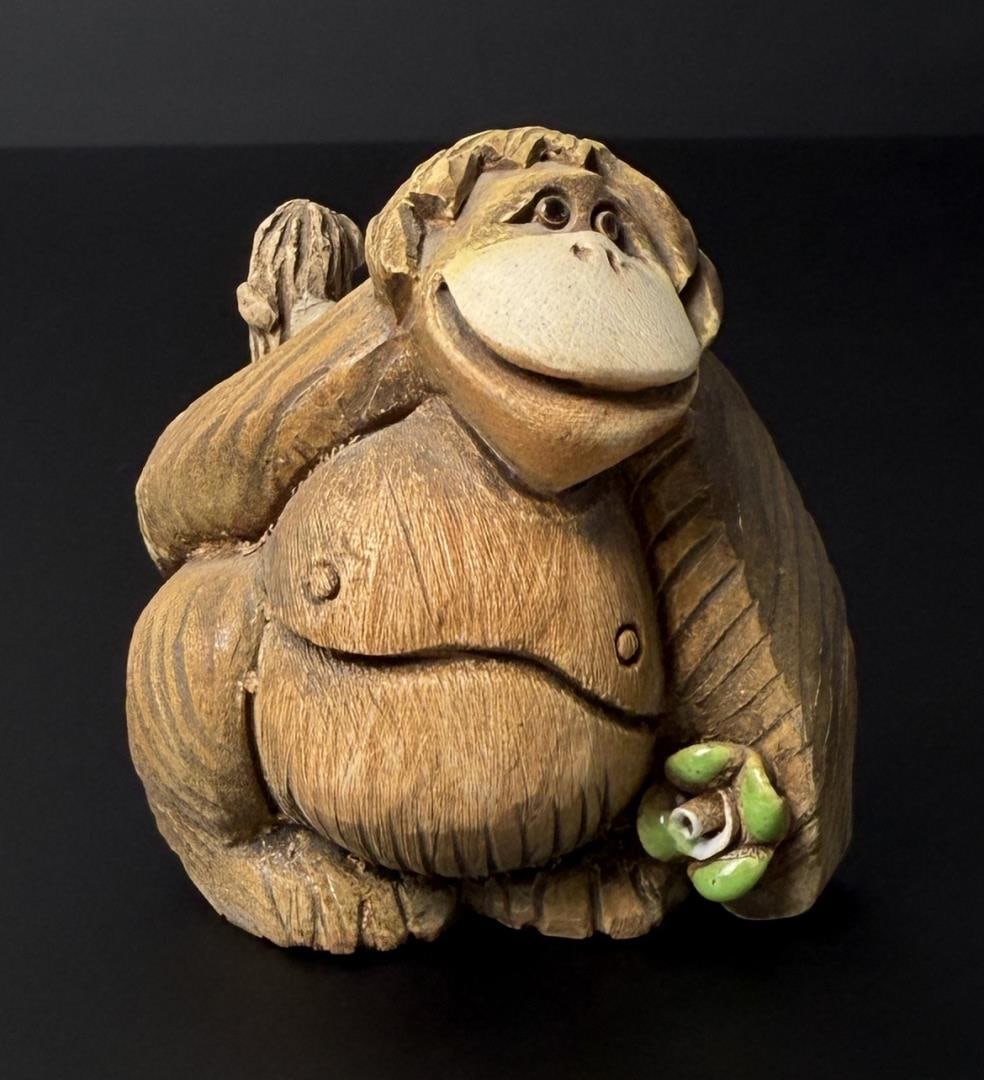 Artesania Rinconada Orangutan Figurine (1 of 6)