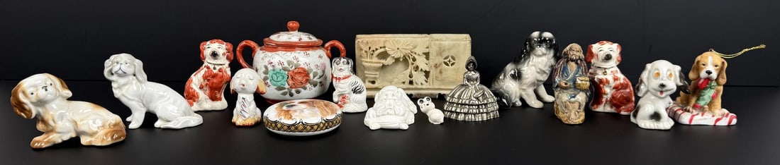 Collection of Dog Figurines and Collectibles (1 of 14)